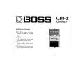 BOSS LM-2 Owners Manual BOSS LM-2 Owners Manual