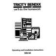 TRICITY BENDIX SB230B Owners Manual TRICITY BENDIX SB230B Owners Manual