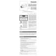 PANASONIC WVCP460 Owners Manual PANASONIC WVCP460 Owners Manual