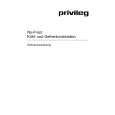 PRIVILEG 752.747 6/7763 Owners Manual PRIVILEG 752.747 6/7763 Owners Manual