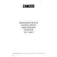 ZANUSSI ZVC1300S Owners Manual ZANUSSI ZVC1300S Owners Manual