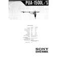 SONY PUA-1500L Service Manual SONY PUA-1500L Service Manual