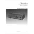 TECHNICS SU-V460 Owners Manual TECHNICS SU-V460 Owners Manual