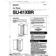 SONY SU61XBR Owners Manual SONY SU61XBR Owners Manual