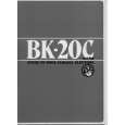 YAMAHA BK-20C Owners Manual YAMAHA BK-20C Owners Manual