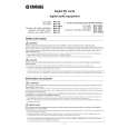 YAMAHA MY4-AD Owners Manual YAMAHA MY4-AD Owners Manual