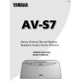 YAMAHA AV-S7 Instrukcja Obsługi YAMAHA AV-S7 Instrukcja Obsługi