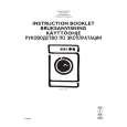 ELECTROLUX EWF1025 Owners Manual ELECTROLUX EWF1025 Owners Manual