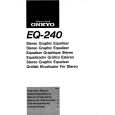 ONKYO EQ240 Owners Manual ONKYO EQ240 Owners Manual