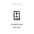 ELECTROLUX EHT332 Owners Manual ELECTROLUX EHT332 Owners Manual