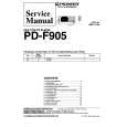 PIONEER PDF905 Service Manual PIONEER PDF905 Service Manual