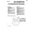 SONY SU32XBR100 Owners Manual SONY SU32XBR100 Owners Manual