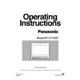 PANASONIC BT-H1700P Owners Manual PANASONIC BT-H1700P Owners Manual