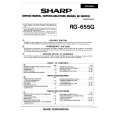 SHARP RG655G Service Manual SHARP RG655G Service Manual