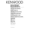 KENWOOD KCA-RC527 Owners Manual KENWOOD KCA-RC527 Owners Manual