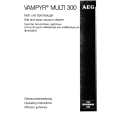 AEG VAMPYRMULTI300 Owners Manual AEG VAMPYRMULTI300 Owners Manual