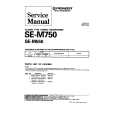PIONEER SEM550 Service Manual PIONEER SEM550 Service Manual