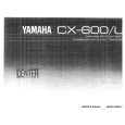 YAMAHA CX-600 Owners Manual YAMAHA CX-600 Owners Manual