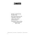 ZANUSSI ZFK18/8 Owners Manual ZANUSSI ZFK18/8 Owners Manual