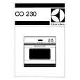 ELECTROLUX CO230 Owners Manual ELECTROLUX CO230 Owners Manual