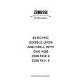 ZANUSSI ZCM1030X Owners Manual ZANUSSI ZCM1030X Owners Manual