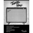 FENDER TWIN-AMP Owners Manual FENDER TWIN-AMP Owners Manual