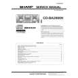 SHARP CDBA2000H Service Manual SHARP CDBA2000H Service Manual