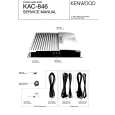 KENWOOD KAC846 Service Manual KENWOOD KAC846 Service Manual