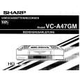 SHARP VC-A47GM Owners Manual SHARP VC-A47GM Owners Manual