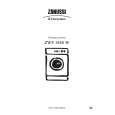 ZANUSSI ZWF1840 Owners Manual ZANUSSI ZWF1840 Owners Manual