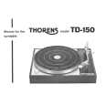 THORENS TD-150 Owners Manual THORENS TD-150 Owners Manual