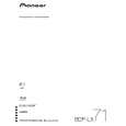 PIONEER BDP-LX71/WS5 Owners Manual PIONEER BDP-LX71/WS5 Owners Manual