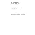 AEG Santo 2732-4 I Owners Manual AEG Santo 2732-4 I Owners Manual