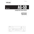 TEAC AG-5D Owners Manual TEAC AG-5D Owners Manual