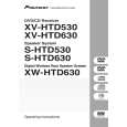PIONEER XV-HTD530/KUCXJ Owners Manual PIONEER XV-HTD530/KUCXJ Owners Manual