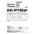 PIONEER XRP760F Service Manual PIONEER XRP760F Service Manual