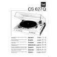 DUAL CS627Q Owners Manual DUAL CS627Q Owners Manual