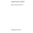 AEG Competence 30380 B D Owners Manual AEG Competence 30380 B D Owners Manual