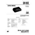 SONY GVU5E Service Manual SONY GVU5E Service Manual