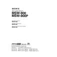SONY MSDW-902 VOLUME 1 Service Manual SONY MSDW-902 VOLUME 1 Service Manual