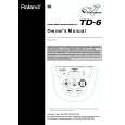 ROLAND TD-6 Owners Manual ROLAND TD-6 Owners Manual