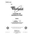 WHIRLPOOL MW8500XP0 Parts Catalog WHIRLPOOL MW8500XP0 Parts Catalog