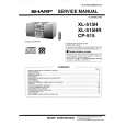 SHARP XL515H/HR Service Manual SHARP XL515H/HR Service Manual