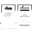FAURE CHM433T Owners Manual FAURE CHM433T Owners Manual