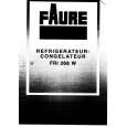 FAURE FRI268W Owners Manual FAURE FRI268W Owners Manual