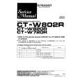 PIONEER CT-W701R Service Manual PIONEER CT-W701R Service Manual