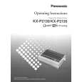 PANASONIC KXP2130 Owners Manual PANASONIC KXP2130 Owners Manual