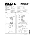 INFINITY DELTA-40 Instrukcja Serwisowa INFINITY DELTA-40 Instrukcja Serwisowa