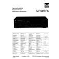 DUAL CV-650RC Service Manual DUAL CV-650RC Service Manual