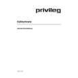 PRIVILEG 991.787-3/8118 Owners Manual PRIVILEG 991.787-3/8118 Owners Manual